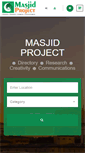 Mobile Screenshot of masjidproject.com